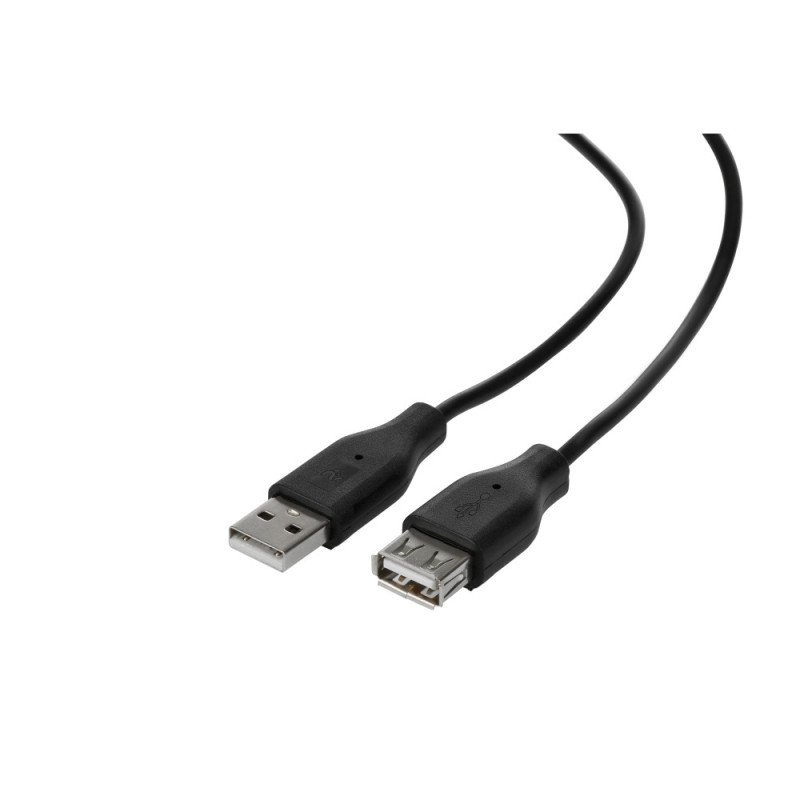 2E Cable USB-A (AM/AF), 3m, black (2E-W-3168M3)