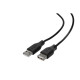 2E Cable USB-A (AM/AF), 3m, black (2E-W-3168M3)