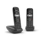 Gigaset Cordless Phone DECT AS690 DUO Black