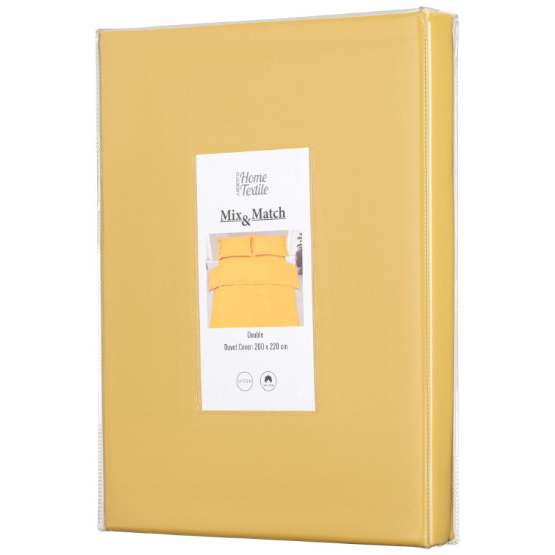 ARDESTO Duvet Cover Mix&Match, sateen, sunny, 200x220cm, 100% cotton (ART2022DVS)