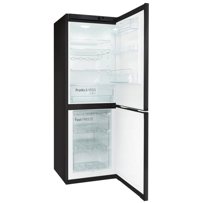 SNAIGE Ref with bottom freezer, 176x62х65, ref-191L, freez.-88L, 2doors, A++, ST, black (RF53SM-S5JJ2E)