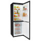 SNAIGE Ref with bottom freezer, 176x62х65, ref-191L, freez.-88L, 2doors, A++, ST, black (RF53SM-S5JJ2E)
