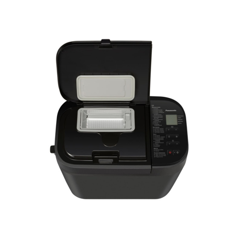 Panasonic bread maker 550W, programs-28, max weight -1.25kg, form-rectangle, plastic, black (SD-R2530KTS)