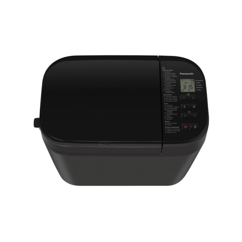 Panasonic bread maker 550W, programs-28, max weight -1.25kg, form-rectangle, plastic, black (SD-R2530KTS)