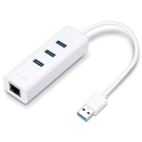 TP-Link Network Apapter UE330 USB3.0 to GE 3xUSB3.0 HUB