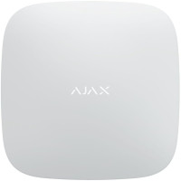 Ajax Интеллектуальная охранная централь Hub 2, модуль 4G, ethernet, jeweller, беспроводная, белый (000026662)