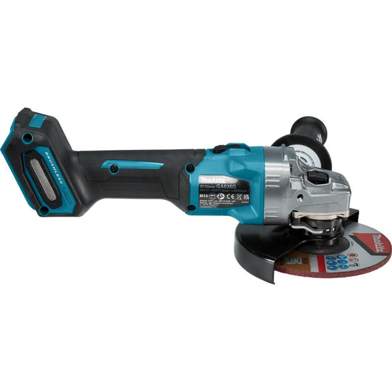 Makita Cordless Angle Grinder GA035GZ XGT 40 V MAX