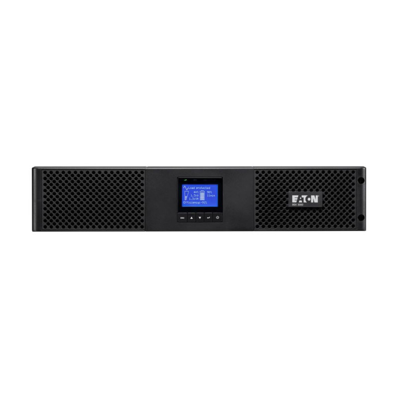 Eaton Джерело безперебійного живлення 9SX, 1000VA/900W, RM 2U, LCD, USB, RS232, 6xC13 (9SX1000IR)