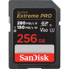 SanDisk SD 256GB C10 UHS-II U3 R280/W150MB/s Extreme Pro V60 (SDSDXEP-256G-GN4IN)