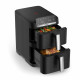 Tefal Tefal air fryer dual Easy Fry Crispy Stack, 2700W, bowl-6+4l, sensore control, plastic, black (EY7528E0)