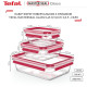Tefal Containers set, Master Seal, 3pcs., heat-resistant glass, transparent (N1050910)