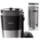 Philips Coffe maker drip All-in-1 Brew, 1.25L, grain+ ground, display, coffee pot warmer, grinder, black (HD7900/50)