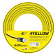 Cellfast Garden hose 4YELLOW 3/4  20m, 4 layers, up to 20 Bar, -10...+50°C (10-520)