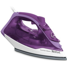 Tefal iron Express Steam, 2400W, 270ml, steam boost -165g, constant steam - 35g, ceramic soleplate, violet (FV2836E0)