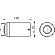 Philips Camping lamp Cicero 6W 5000K 4000mAh USB-A IP54 black (929003241607)