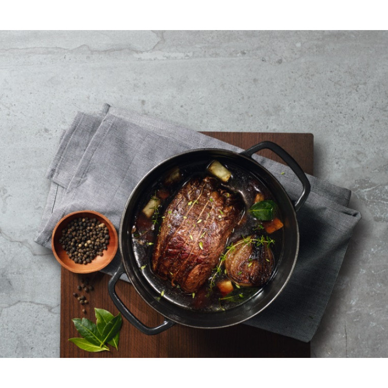 Electrolux Духовой шкаф электрический компактный, 43л, дисплей, конвекция, функция СВЧ, черный мат. (KVLBE08T)