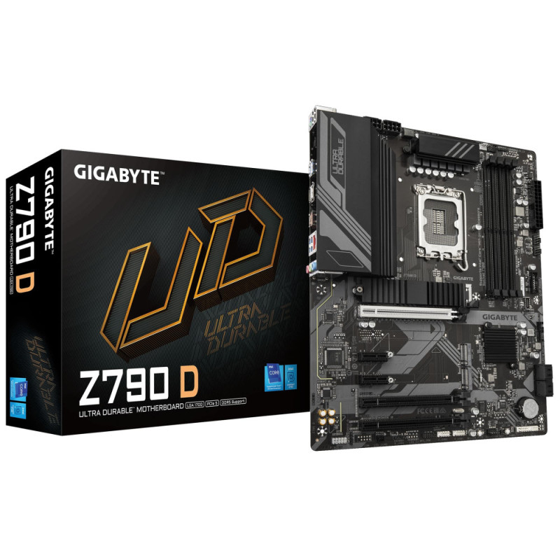 Gigabyte Motherboard Z790 D s1700 Z790 4xDDR5 M.2 HDMI DP ATX (Z790_D)