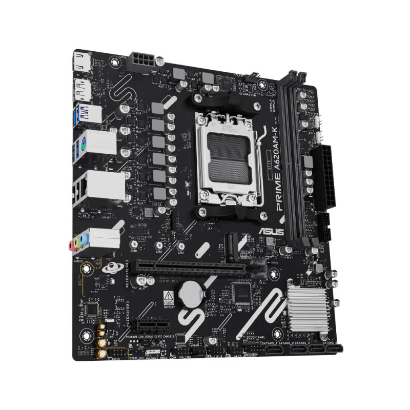ASUS Материнcька плата PRIME A620AM-K sAM5 A620 2xDDR5 HDMI DP mATX (90MB1GX0-M0EAY0) ASUS Материнcька плата PRIME A620AM-K sAM5 A620 2xDDR5 HDMI DP mATX (90MB1GX0-M0EAY0)