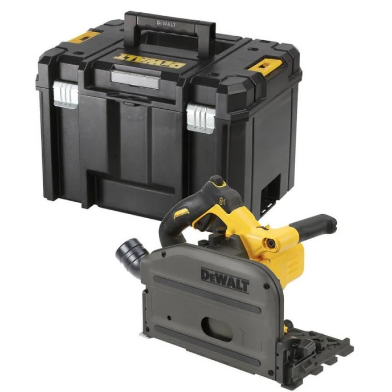 DeWALT XR FLEXVOLT Li-ion 54V Cordless Plunge Circular Saw, 2500–4200 RPM, 165 x 20 mm, TSTAK Case, 4.7 kg (without battery and charger) (DCS520NT)