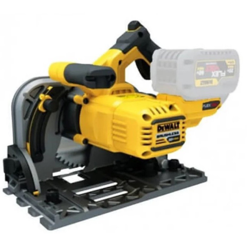 DeWALT XR FLEXVOLT Li-ion 54V Cordless Plunge Circular Saw, 2500–4200 RPM, 165 x 20 mm, TSTAK Case, 4.7 kg (without battery and charger) (DCS520NT)