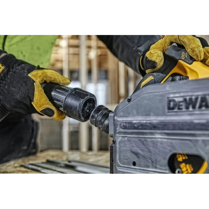 DeWALT XR FLEXVOLT Li-ion 54V Cordless Plunge Circular Saw, 2500–4200 RPM, 165 x 20 mm, TSTAK Case, 4.7 kg (without battery and charger) (DCS520NT)