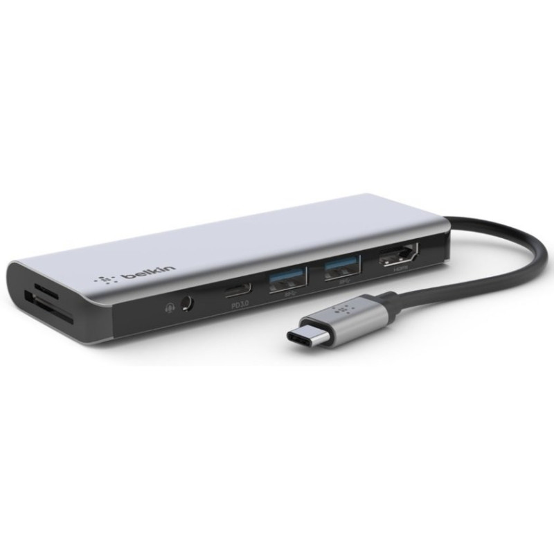 Belkin 7in1 USB-C Multiport Hub (AVC009BTSGY)