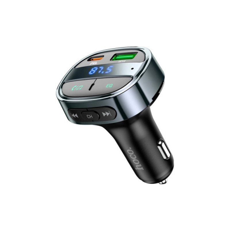 FM модулятор HOCO E70, Black, Box