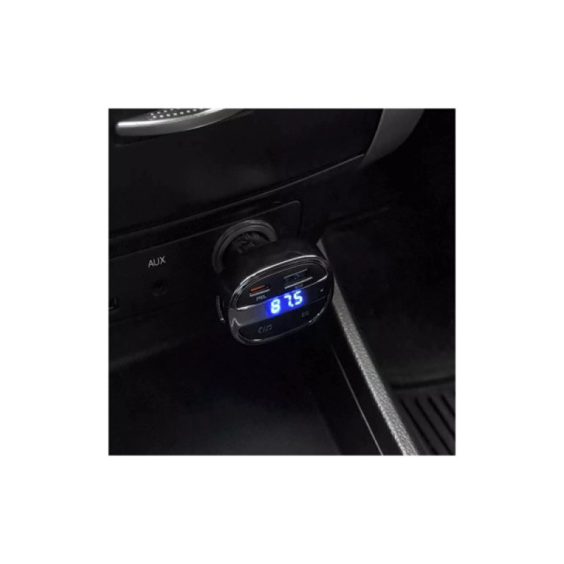 FM модулятор HOCO E70, Black, Box