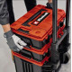 Einhell Modular system for tools E-Case Tower, on wheels, 3 module drawers, 64.5x48x42.5cm (4540015)