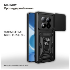 Чехол для мобильного телефона BeCover Military Xiaomi Redmi Note 15 Pro 5G Black (715865)