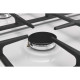 ARDESTO Плита комби Elegance, 66л, 60x60см, конвекция, чугун, подсветка, форсунки LPG (подключение газового баллона), белый (FSCF-C606W)