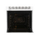 ARDESTO Плита комби Elegance, 66л, 60x60см, конвекция, чугун, подсветка, форсунки LPG (подключение газового баллона), белый (FSCF-C606W)
