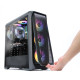 Zalman Computer case N5 MF, without PSU, 1xUSB3.0, 2xUSB2.0, 4x120mm RGB, Acrylic Side Panel, ATX, Black (N5MF)