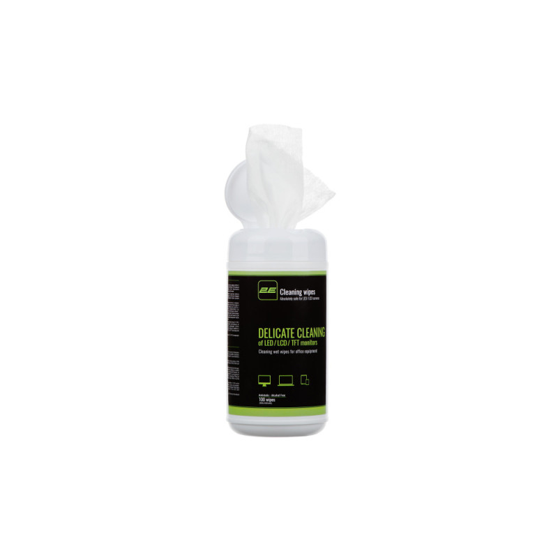 2E Wet wipes for office equipment. 100 pcs. 10X10 cm (2E-SK100WSM)