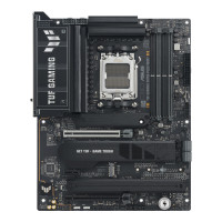 ASUS Материнcкая плата TUF GAMING X870E-PLUS WIFI7 sAM5 X870E 4xDDR5 M.2 HDMI WiFi BT ATX (90MB1M70-M0EAY0)