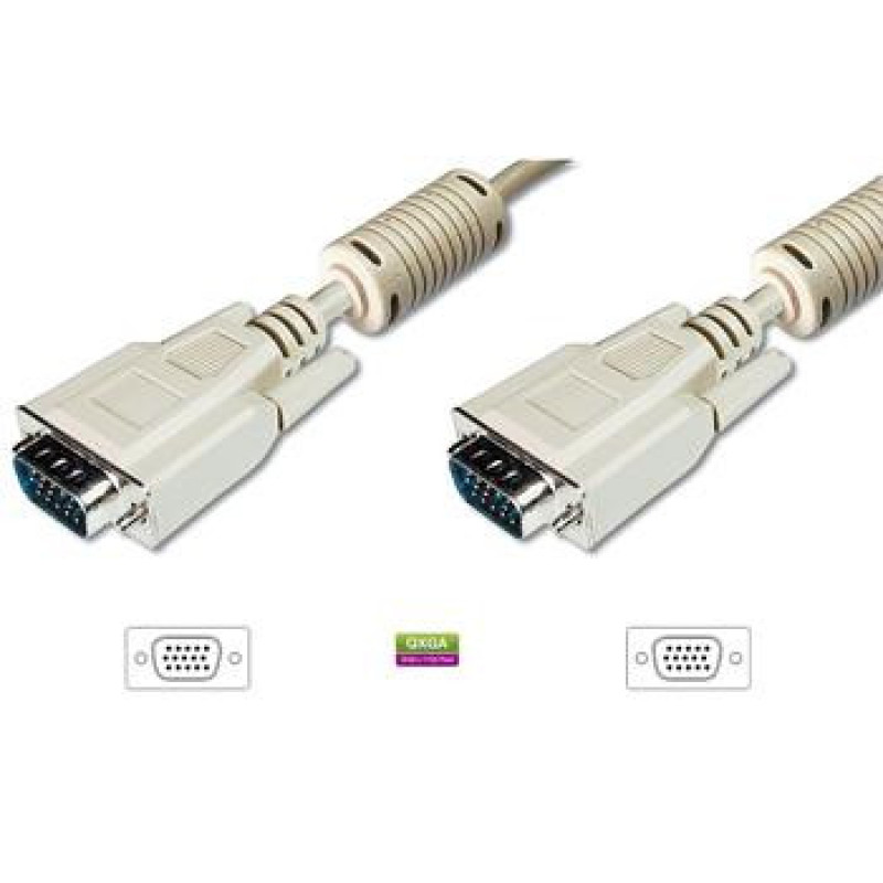 Digitus VGA (HDDB15M/M) 1.8m (AK-310103-018-E)