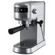 Electrolux Coffe maker carob, 1L, ground, hand capuchino maker, LED display, cup warmer, inox (E6EC1-6ST)
