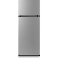 Gorenje Ref with top freezer, 144x55x55, ref-164L, freez.-41L, 2doors, A++, ST, grey (RF414EPS4)