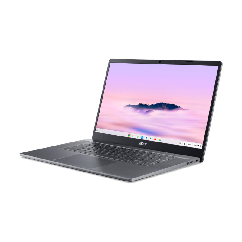 Acer Ноутбук Chromebook Plus CB515-2H 15" FHD IPS, Intel i5-1235U, 16GB, F512GB, UMA, ChromeOS, серый (NX.KNUEU.004)