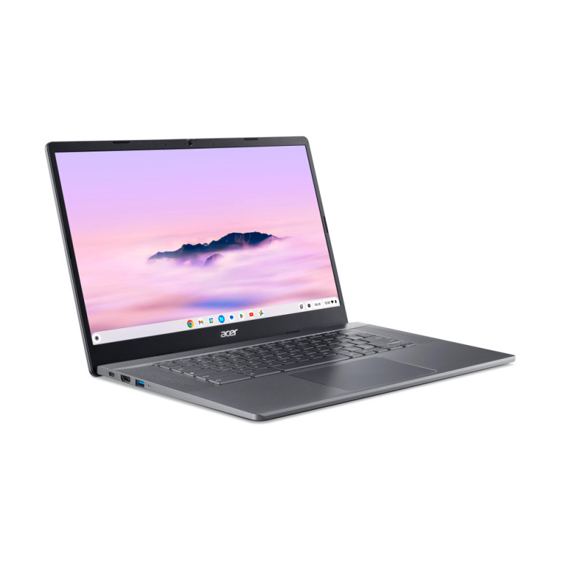 Acer Ноутбук Chromebook Plus CB515-2H 15" FHD IPS, Intel i5-1235U, 16GB, F512GB, UMA, ChromeOS, серый (NX.KNUEU.004)
