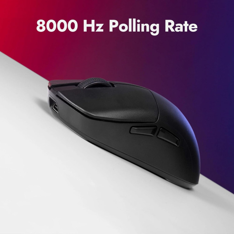 Lemokey Mouse G1 USB-A/USB-C/WL/BT, 8K, білий (G1-A1)