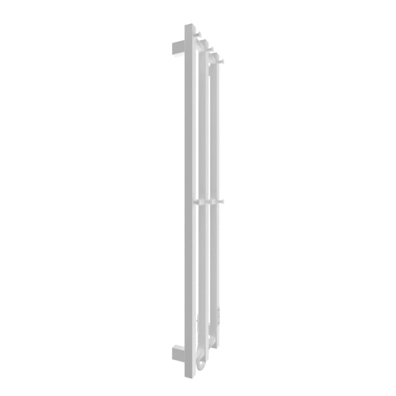Hygge Family electric towel warmer Slim, 1170x250x80mm, timer-regulator, steel, matte white (3.164.045798.WM)