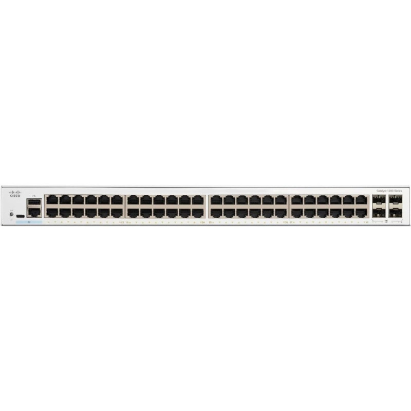 Cisco Switch Catalyst 1200 48xGE, PoE, 4x1G SFP (C1200-48P-4G)