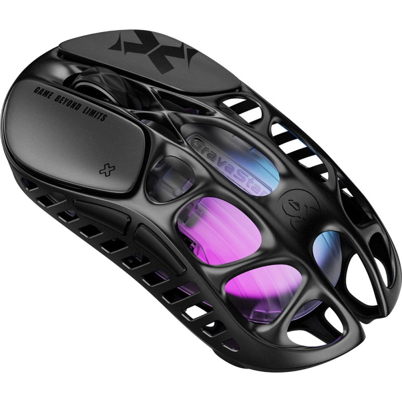GravaStar Миша Mercury X, BT/WL/USB-A, RGB, чорний (GSX_BLK)