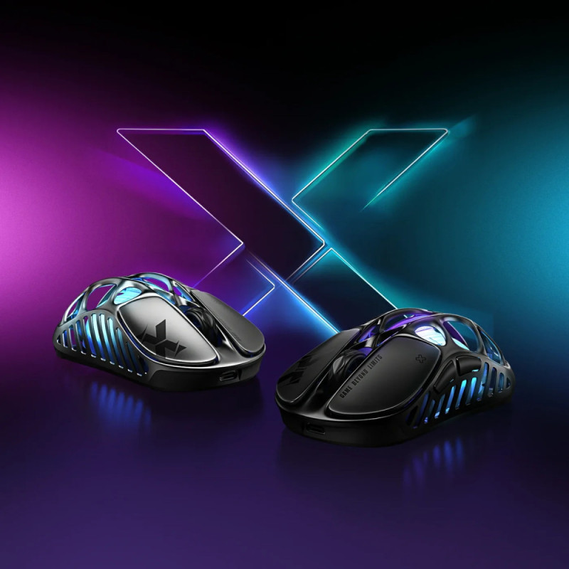 GravaStar Миша Mercury X, BT/WL/USB-A, RGB, чорний (GSX_BLK)