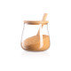 ARDESTO Jar Midori Sugar, 500ml, glass, bamboo, transparent (AR1350BHS)