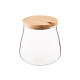 ARDESTO Jar Midori Sugar, 500ml, glass, bamboo, transparent (AR1350BHS)