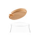 ARDESTO Jar Midori Sugar, 500ml, glass, bamboo, transparent (AR1350BHS)