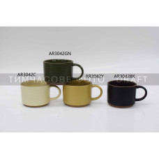 ARDESTO Mug Anzio, 300ml, ceramics, yellow (AR3042Y)