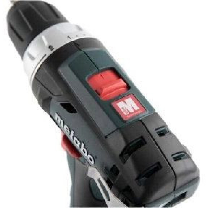 Metabo Cordless Drill Crwdriver POWERMAXX BS BASIC, 2*12V, 2Ah, 0-360/0-1400rpm, chuck 1-10mm, hexagon, 17/34Nm (600984500)